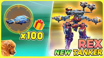 💥 Rex Is Basically “Ochokochi 2.0”  -  🎁 100x Murix Giveaway   ｜ War Robots  #wrunity
