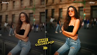 Color Grade Trick To Make Your Photo " POP " in Photoshop