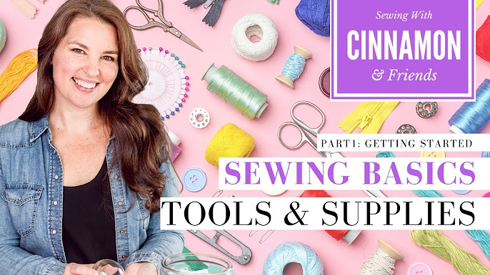 Sewing Basics - Learn To Sew For Beginners 