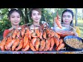 Amazing cooking shrimp roasted with chili sauce recipe - Shrimp roasted recipe