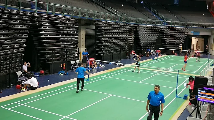 2018 Chinese Taipei Open 戴資穎與賴建誠教練賽前熱身 - 天天要聞