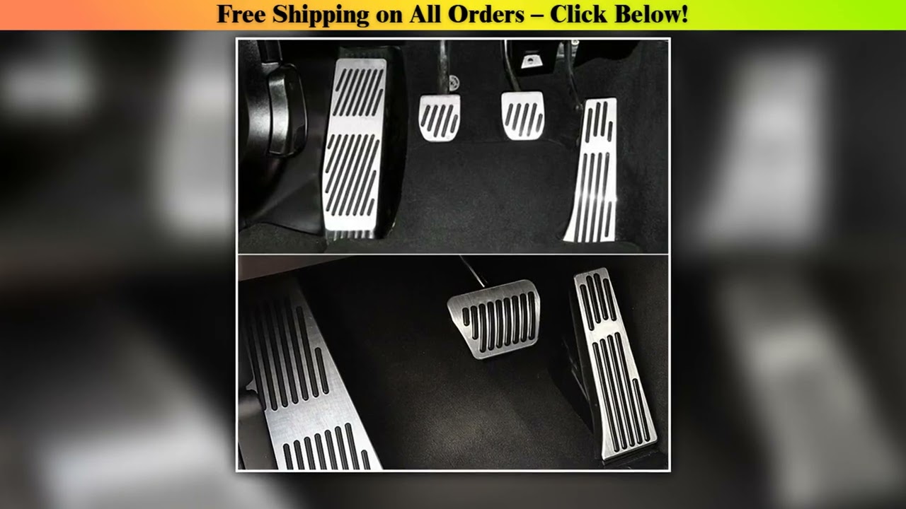 For BMW 3 5 series E30 E32 E34 E36 E38 E39 E46 E87 E90 E91 X5 X3 Z3 Foot Rest Fuel Brak