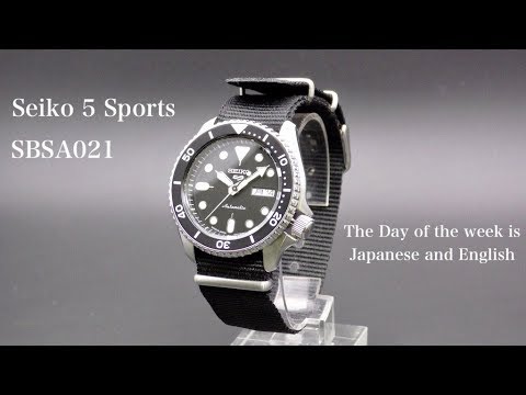 Seiko 5 Sports SBSA021 Automatic Watches Mechanical 2019 New - YouTube