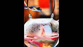 High borosilicate glass open flame kettle, flower teapot