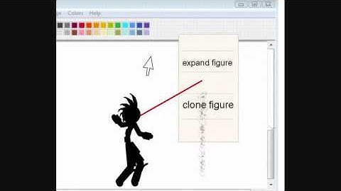 Cursor vs. stickman!