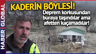 Kaderin Böylesi! Deprem Korkusuyla Oraya Taşındılar Yine de Afetten Kaçamadılar