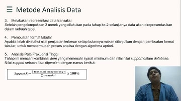 Implementasi Data Mining Penjualan Cat Repaint Dengan Menggunakan Algoritma Apriori