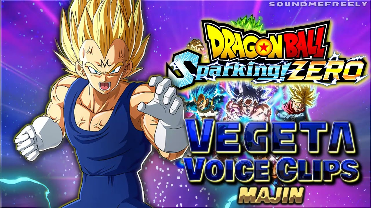 All Vegeta Voice Clips • Majin • Dragon Ball Sparking! ZERO • Lines (Christopher Sabat) ENGLISH