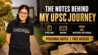 Free access to my Complete UPSC Notes | Prelims, Mains & History Optional