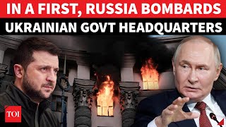 Russia BOMBS Zelensky's HQ; First Attack On Ukrainian Seat Of Power In War As Missiles Hammer Kyiv