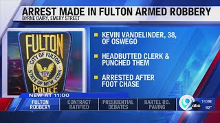 Arrest in Fulton armed robbery