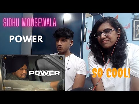 Power (Full Video) Sidhu Moose Wala | The Kidd | Sukh Sanghera | Moosetape | REACTION