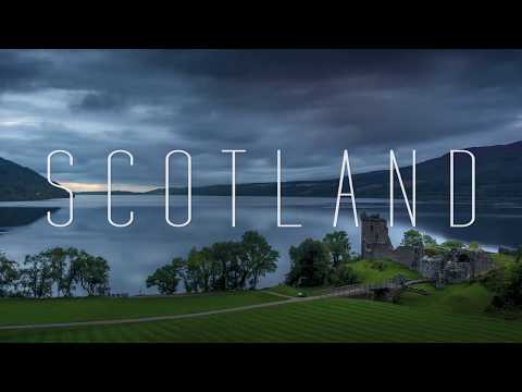 Škótsko - timelapse 4K