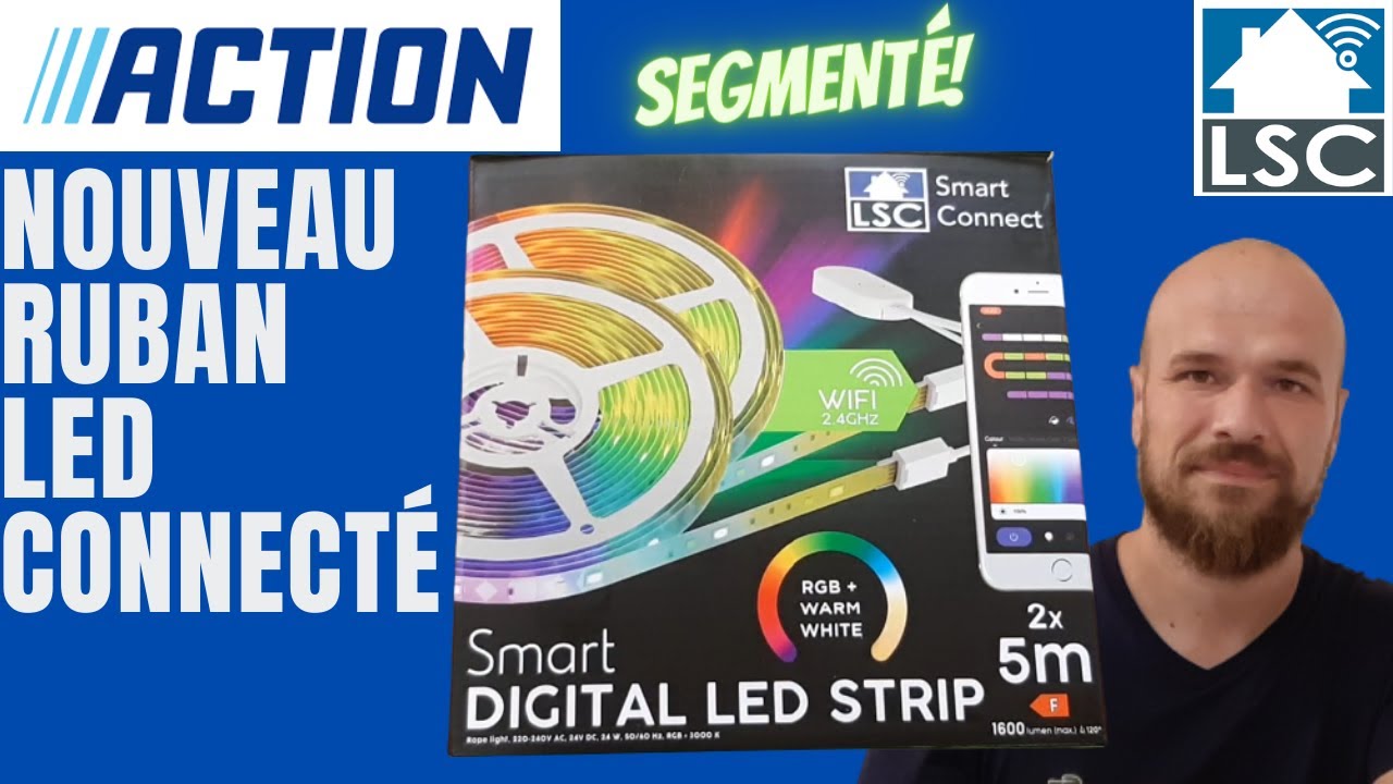 LSC Smart Digital Led Strip : le nouveau ruban LED SEGMENTE