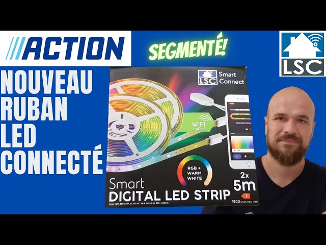 Promo Lsc smart connect ruban led extérieur intelligent lsc smart connect  chez Action