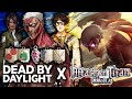Dead By Daylight x Attack On Titan New Information! - DBD x AOT Crossover Skins, Charms & more!
