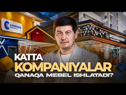 Katta-katta Kompaniyalar qanaqa mebellar ishlatishadi ?