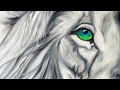 Time Lapse Video of Lion Painting