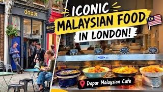 I FOUND ICONIC MALAYSIAN FOOD IN LONDON! 🇲🇾 | Dapur Malaysian Cafe