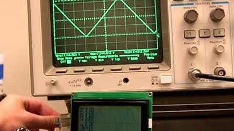 PIC18F2550 GLCD Oscilloscope - 3