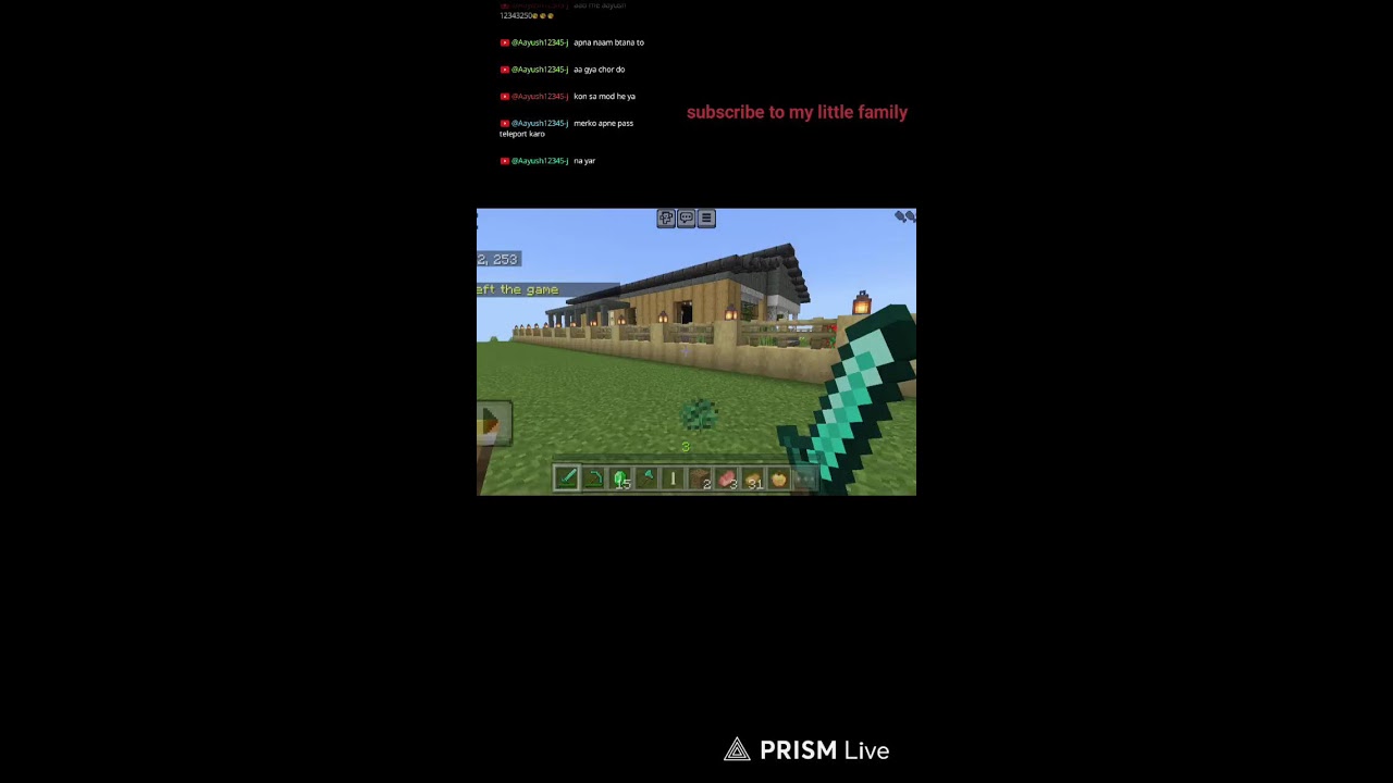 minecraft live friend of friends 24/7 (🎯1k) mining and farming creating