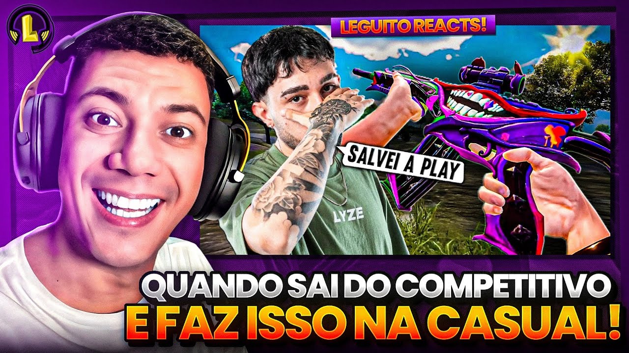 WHEN LYZE IS INSPIRED, THE MATCH IS DIFFERENT... PUBG MOBILE REACT GAMEPLAY