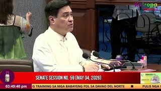 Senate Session No. 59 (May 04, 2026)