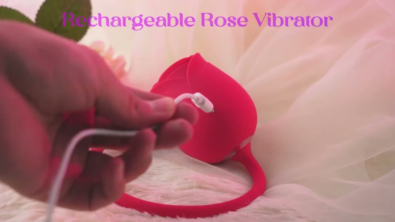 MOOLIGIRL Rose Sex Toy – Double-Ended Thruster with Sucking Vibes for Ultimate Female Pleasure