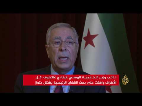 أطراف الصراع السوري توافق على بحث القضايا الرئيسية