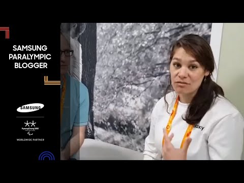 Danielle Saenz | The lower extremity prosthetic | Samsung Paralympic Blogger | PyeongChang 2018