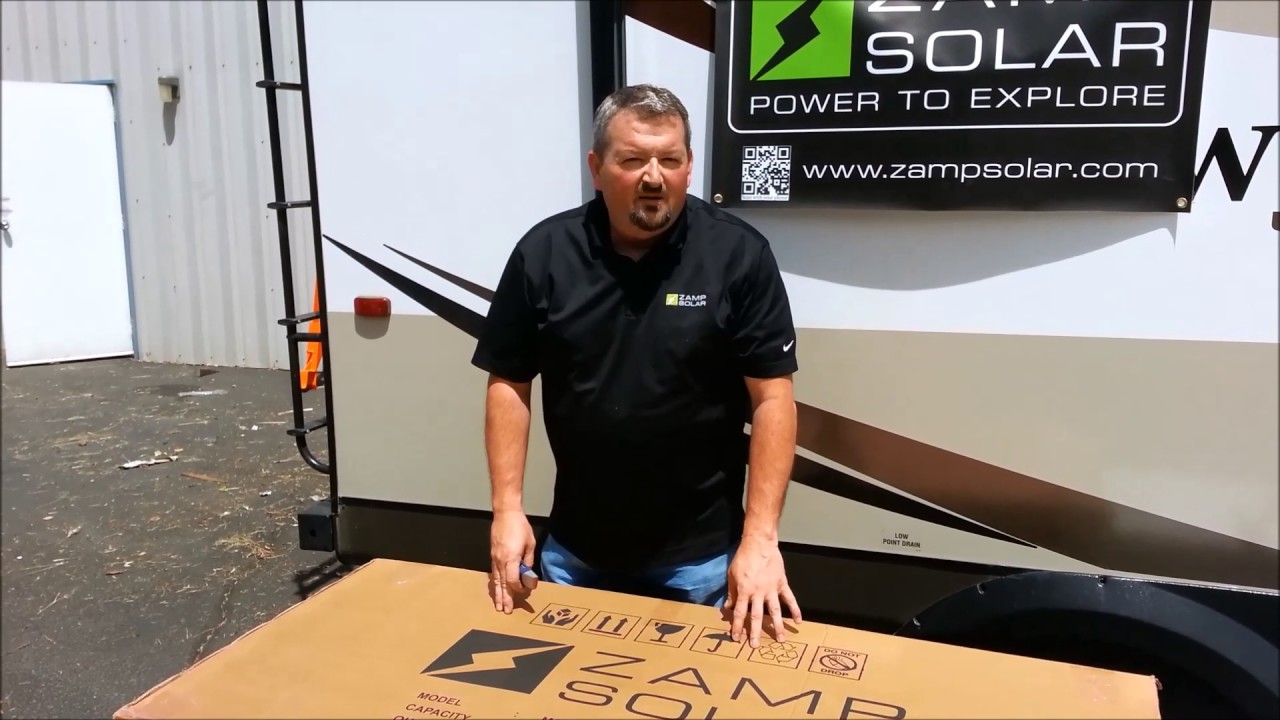 Zamp Solar S Deluxe Roof Top Solar Kit Install