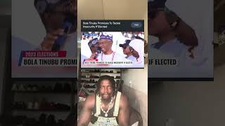 Again this is why I don’t have hope in bola Ahmed tinubu ending insecurity in Nigeria,he