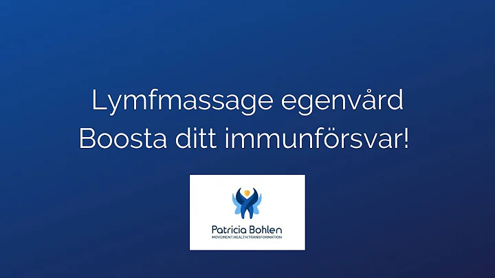 Lymfmassage enkelt hemma 7 min - egenvrd