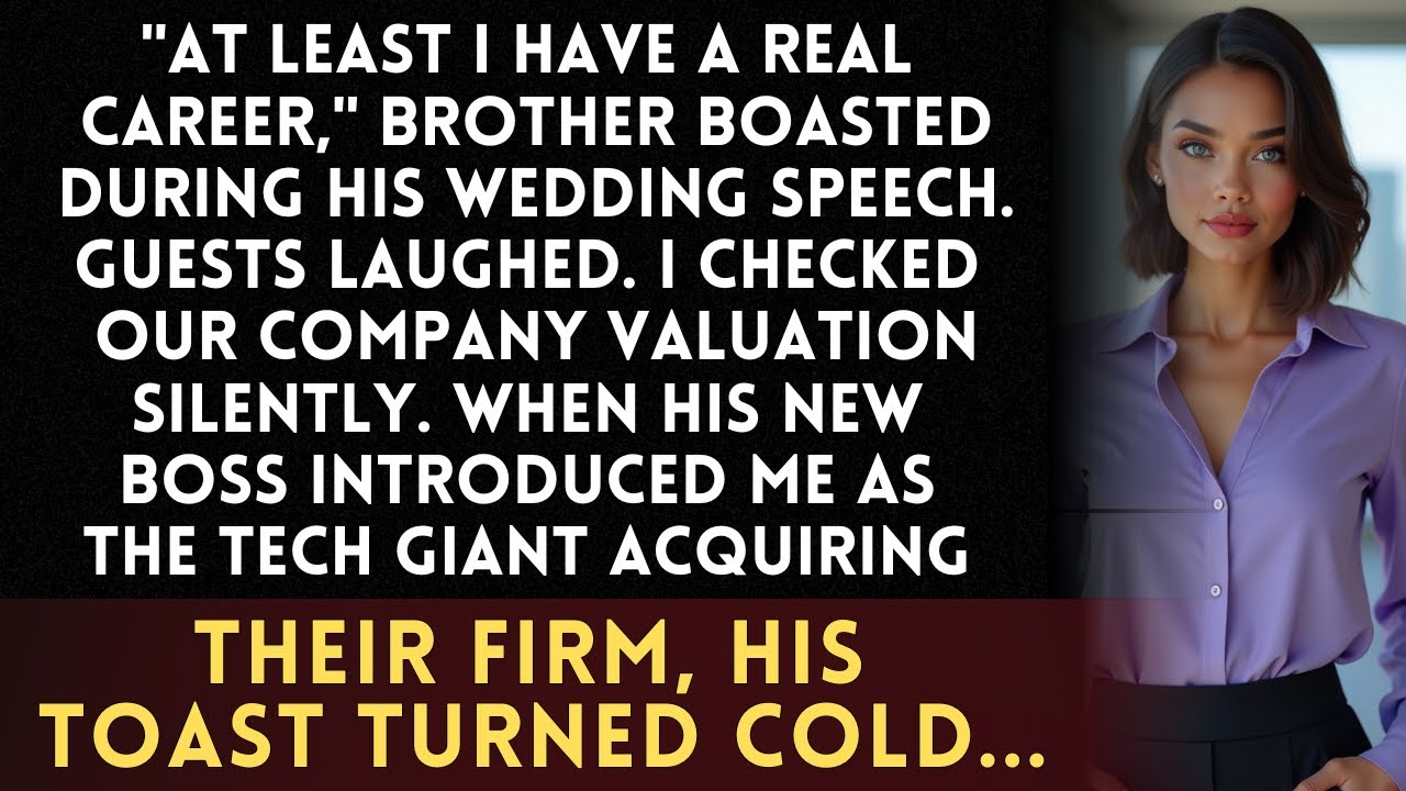 Брат высмеял мое «маленькое приложение» во время свадебного тоста — его новый генеральный директо...
