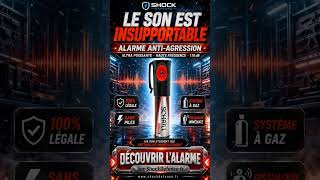 Cette alarme anti-agression schrill 110 db fait un bruit insupportable ! ⚠️