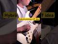 Hybrid picking #guitar