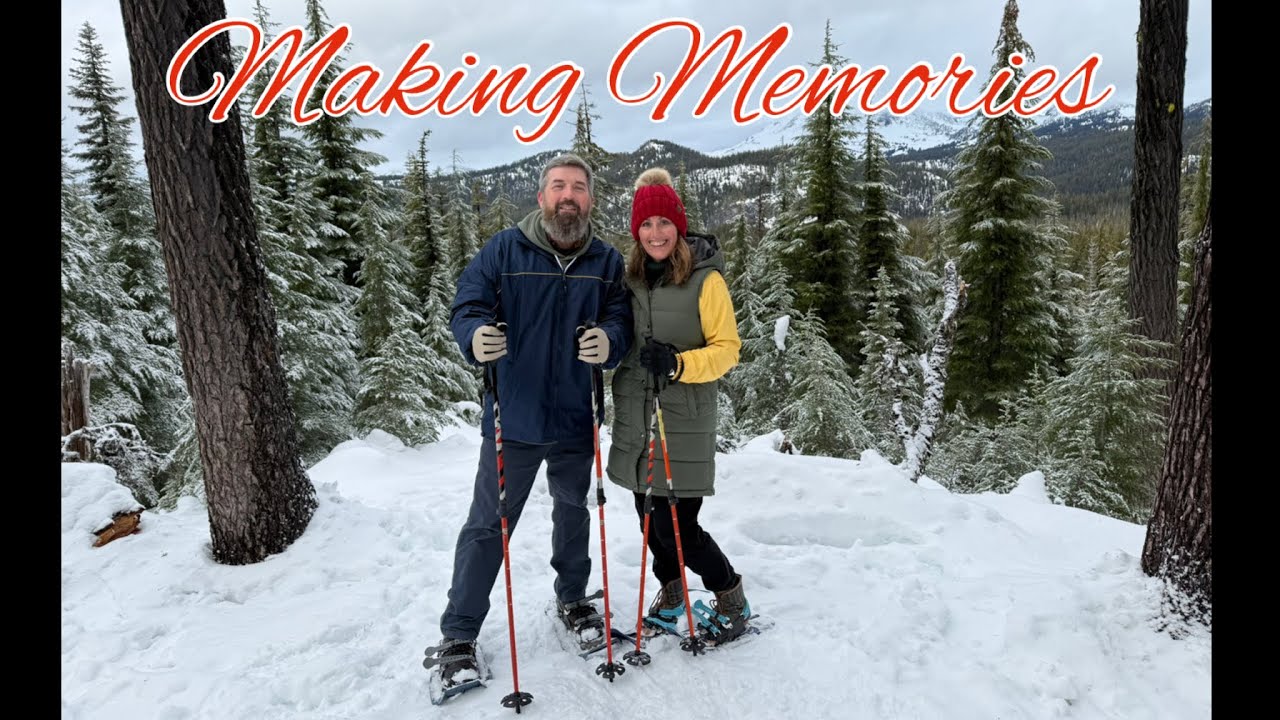 UNEXPECTED ADVENTURE! ❄️ Snowshoeing on Mt. Bachelor In Oregon ❄️