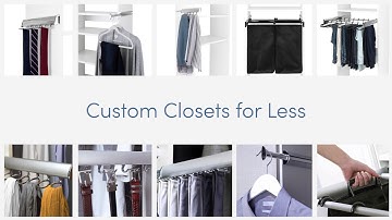 The Modular Closet Accessory Line is HERE!