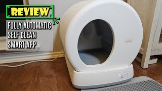 Happy Cats: MeoWant SelfCleaning Cat Litter Box with Odor Eliminator