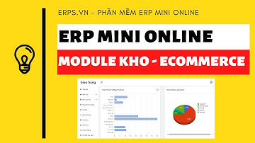 PHẦN MỀM ERP MINI ONLINE - Module Kho (warehouse) và bán hàng thương mại điện tử (Ecommerce)