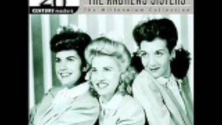 Video thumbnail of "The Andrews Sisters - When the Midnight Choo Choo Leaves for Alabam"