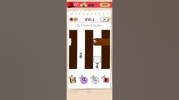 Brain Test 2 Tricky Stories PRISON ESCAPE level 8 Walkthrough #NovemacGaming #shorts