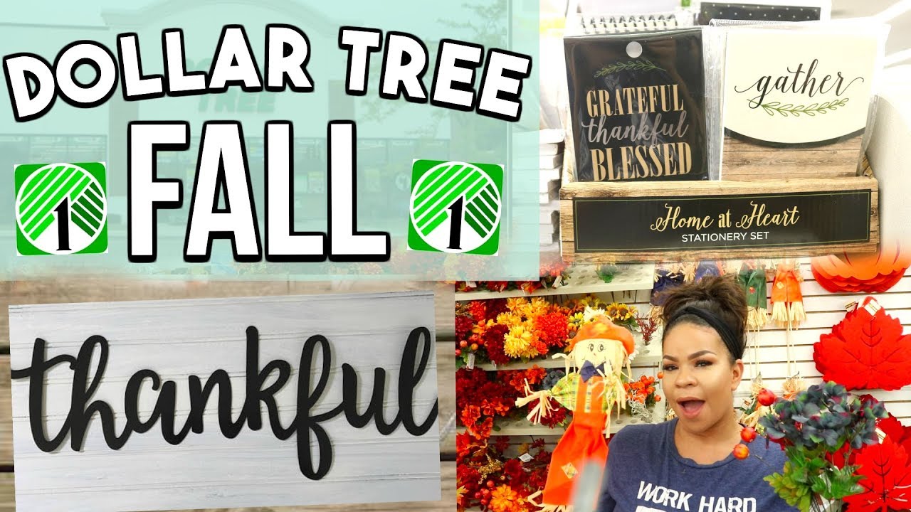 DOLLAR TREE FALL+ HALLOWEEN 2018 SHOP WITH ME! Sensational Finds