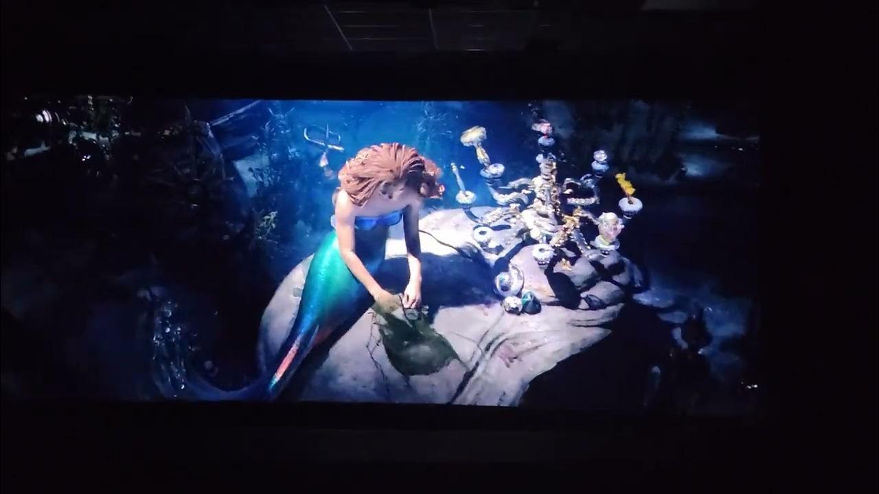 The Little Mermaid Ariel grotto Treasure Scene ...