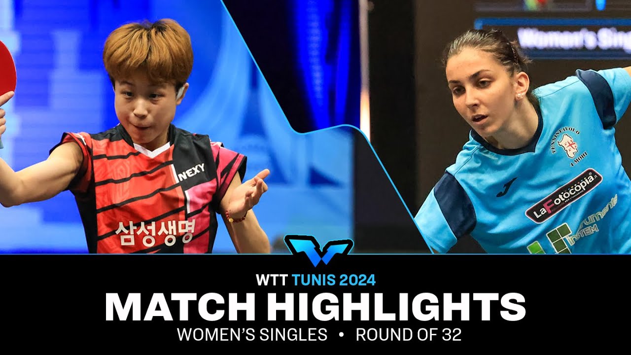 Tania Plaian vs Joo Cheonhui | WS R32 | WTT Contender Tunis 2024