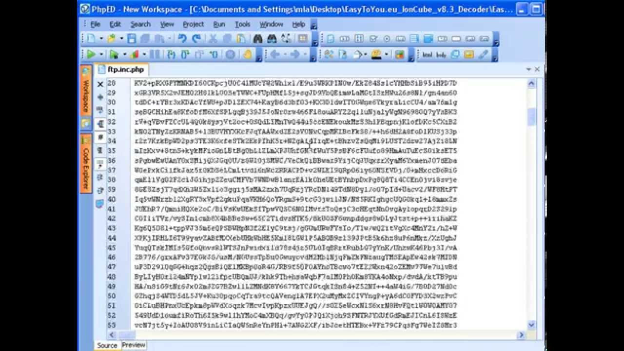 How to Decrypt PHP Encoded Files