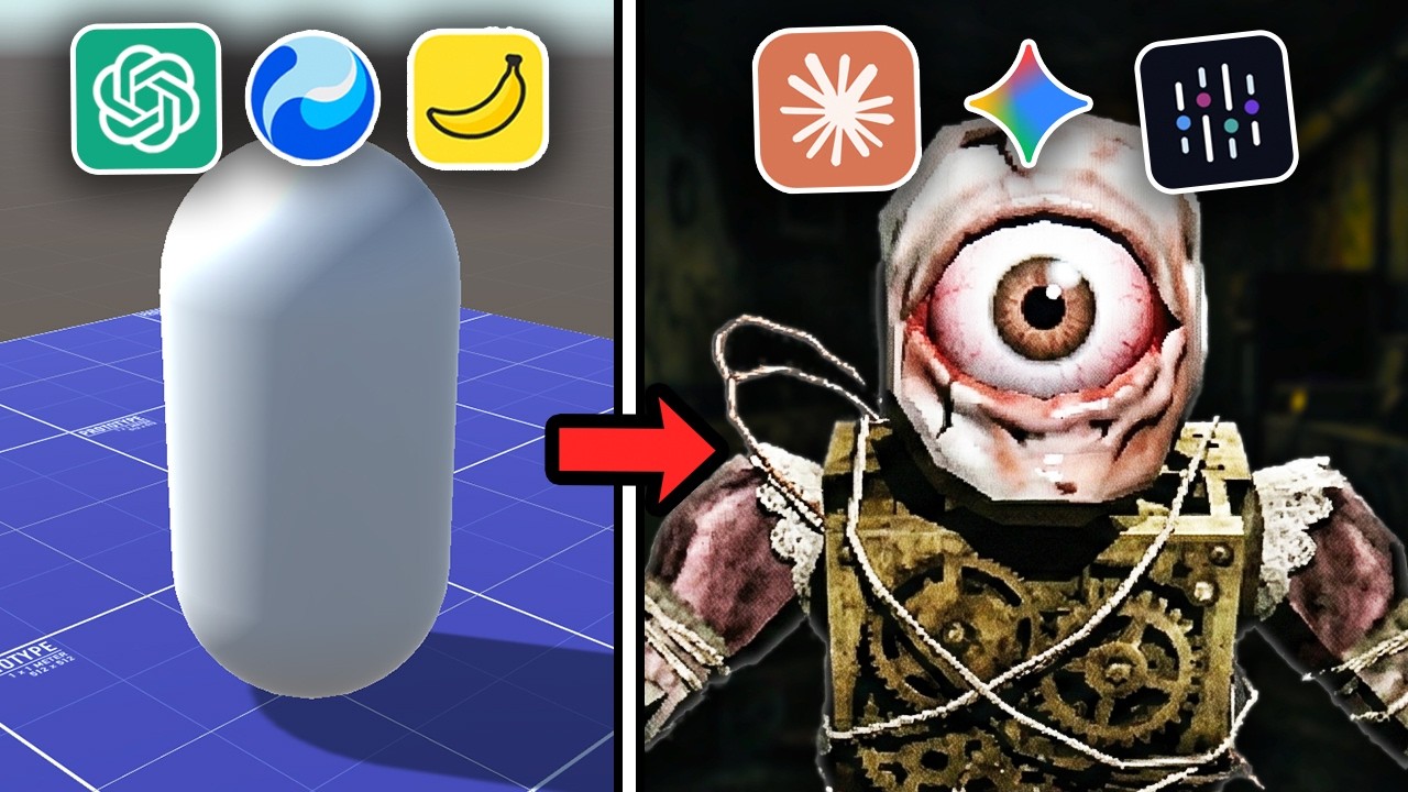 Hice que 6 IAs Juntas Crearan un Juego de Terror