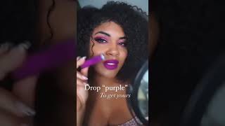 PURPLE LIPSTICK #shorts #purple #makeuptutorial