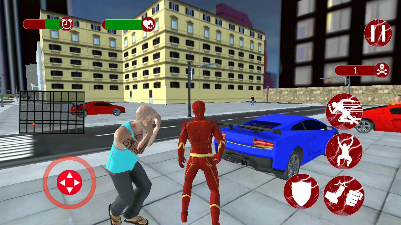 Super Spider Gangster Vs Super Speed Rescue Survival | Flying Hero Android GamePlay | By Game Crazy