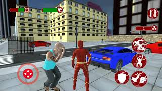Super Spider Gangster Vs Super Speed Rescue Survival | Flying Hero Android GamePlay | By Game Crazy screenshot 5